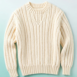 Cream Chunky Knit Sweater